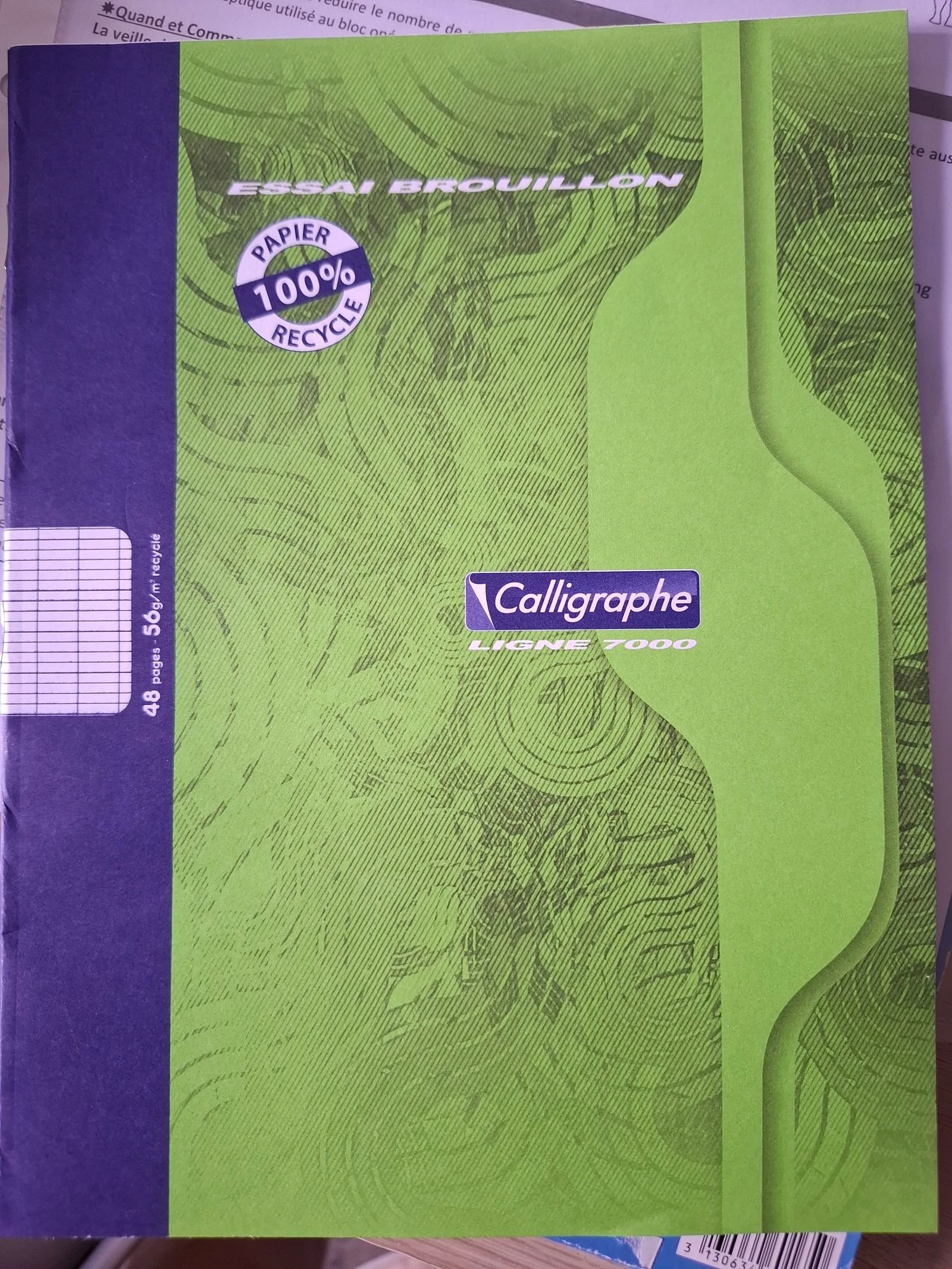 Cahier reciclado – photo 2